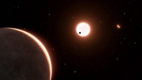 Хаббл зафиксировал размер ближайшей к Земле экзопланеты LTT 1445Ac