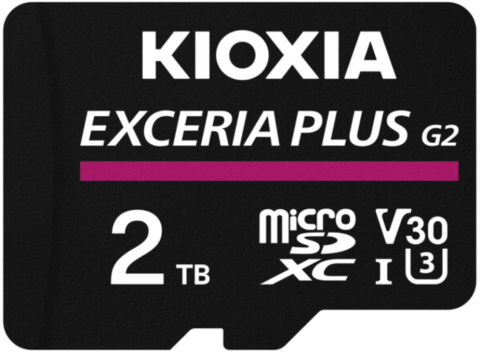 Kioxia выводит карты microSD на новый уровень емкости